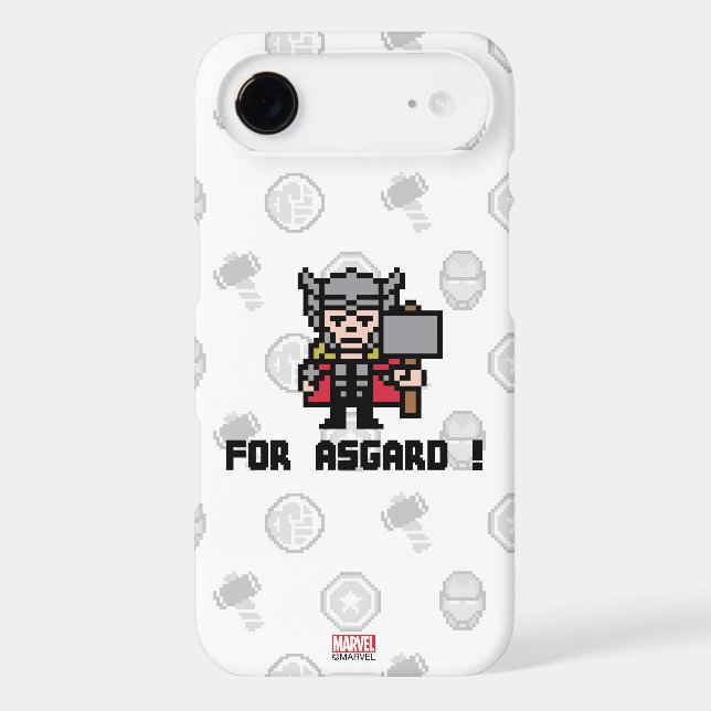 Coques Case-Mate iPhone 8Bit Thor - Pour Asgard ! (Verso)