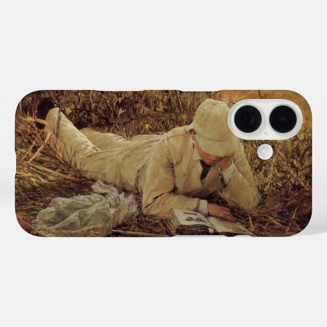 Coques Case-Mate iPhone 94 Degrés à l'ombre, Sir Lawrence Alma Tadema (Verso (horizontal))