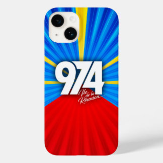 Coque Pour iPhone 14 974 Ile de la Reunion Signature Maveli R zoom1