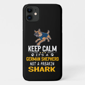 Case-Mate iPhone Case 9 Gardez le calme C'est un berger allemand pas un