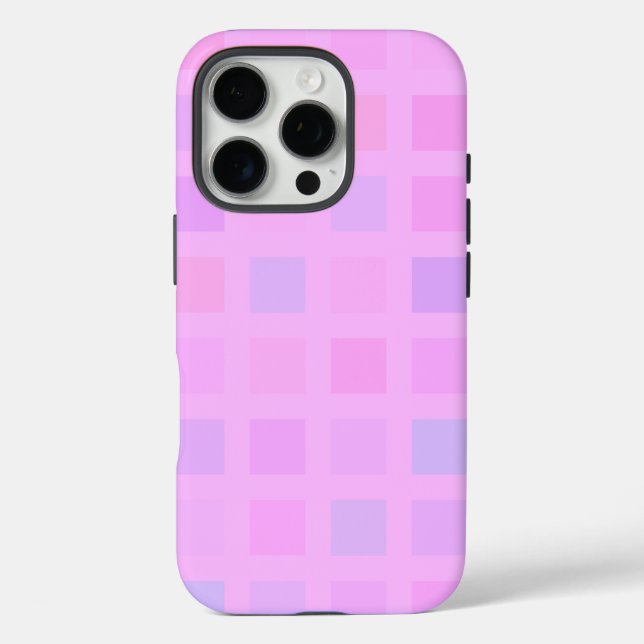 Coques Case-Mate iPhone à damiers Motif (Verso)