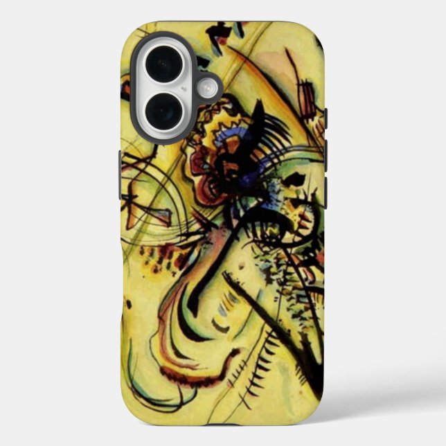 Coques Case-Mate iPhone À la voix inconnue de Kandinsky (Verso)