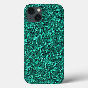 Case-Mate iPhone Case A l'air de jade vert texturé de mur