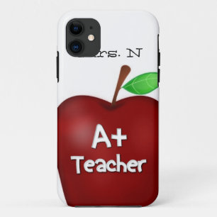 Coques Pour iPhone A+ Le cas Apple Phone de l'enseignant