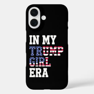 Coque Pour iPhone 16 À l'ère de ma fille Trump États-Unis 47e président