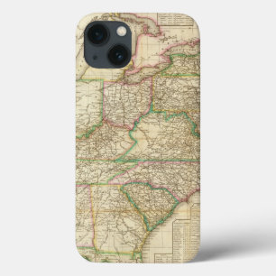 Coques Pour iPhone A Map Of The Roads, Canals And Steam Boat