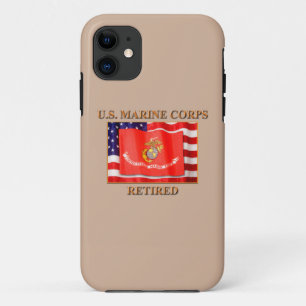 Coques Pour iPhone À peine là cas de l'iPhone retiré par usmc 5/5S