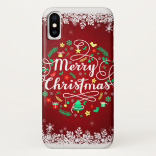 Case-Mate iPhone Case À peine là cas de Noël de l'iPhone X