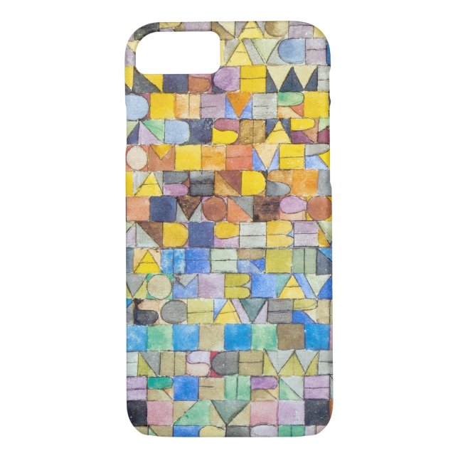 Coques Case-Mate iPhone ABC (Alphabet), Paul Klee (Dos)