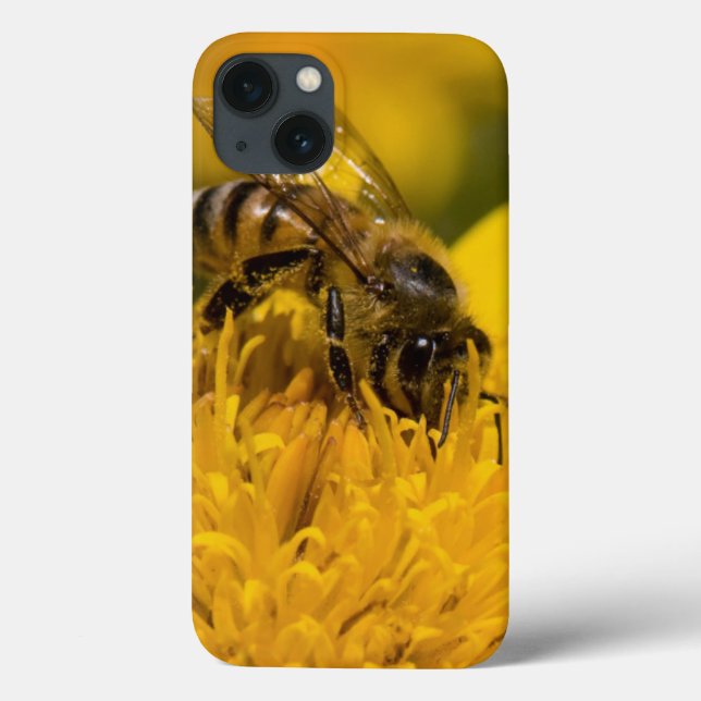 Coques Case-Mate iPhone Abeille africaine de miel avec l'alimentation de (Verso)