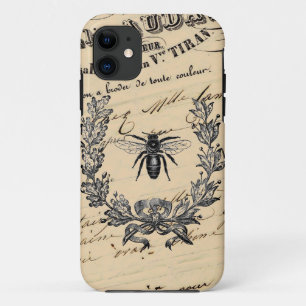 Coques Pour iPhone Abeille de miel Vintage française