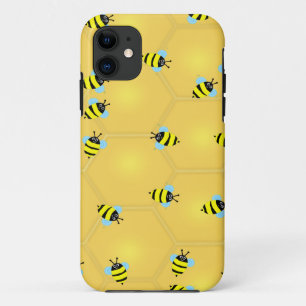 Coque iPhone 11 Abeilles bourdonnant