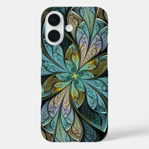 Coques iPhone 16 Abrégé sur Glace turquoise de Chanteuse de La