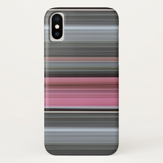 Coques Case-Mate iPhone Abstract #1: Rose et grey (Dos)