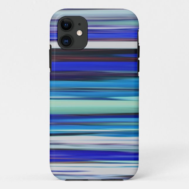 Coques Case-Mate iPhone Abstract #2: Blue blur (Dos)