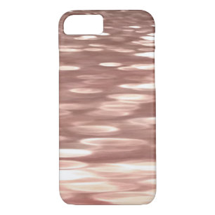 Coque iPhone 7 Abstract #3: Copper Rose Gold