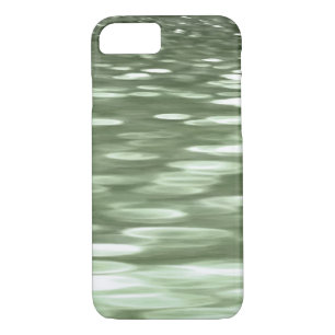 Coques Pour iPhone Abstract #3: Olive green blur