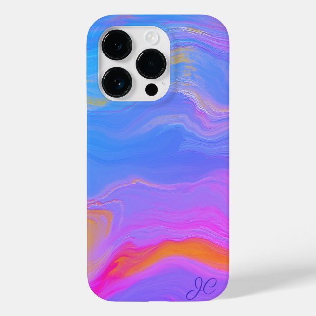 Coques Case-Mate iPhone Abstract Acrylic Flow (Verso)