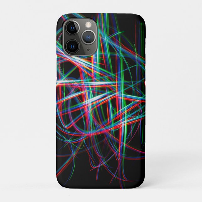 Coques Case-Mate iPhone Abstract colourful light streaks (Dos)