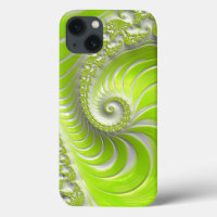 Abstract Lime Green