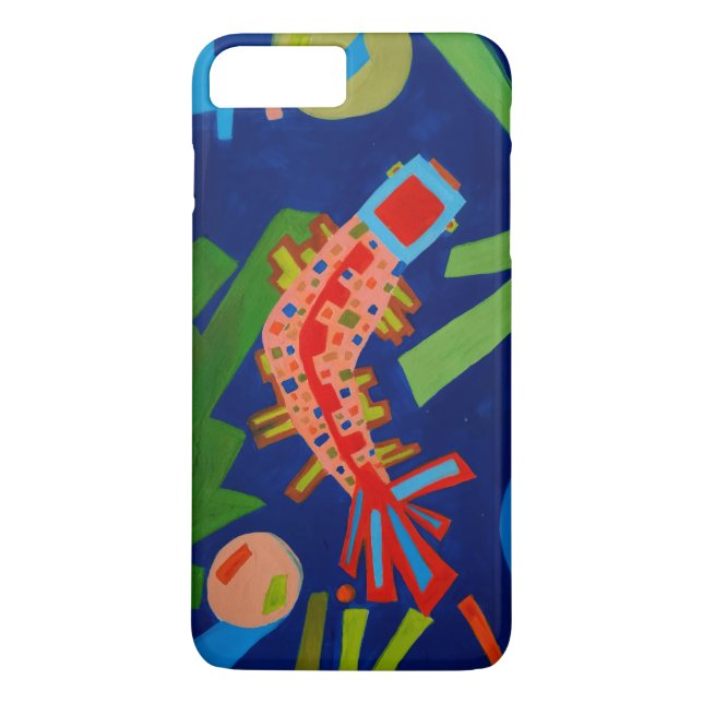 Coques Case-Mate iPhone abstraction, poisson, carpe, cubisme, (Dos)