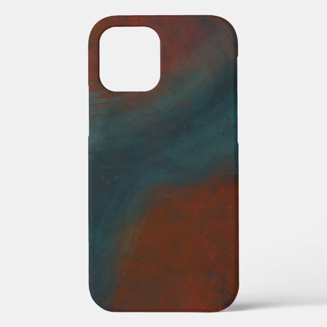 Coques Case-Mate iPhone Abstrait 1 : rouges et bleus (Verso)