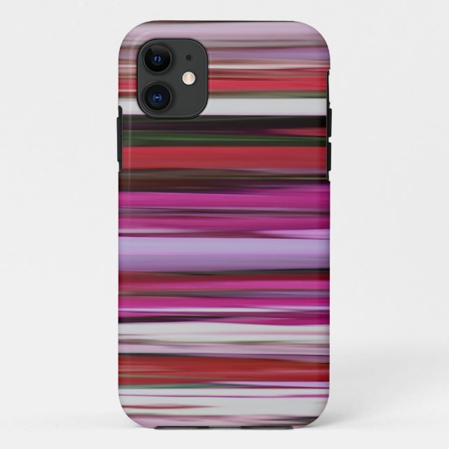 Coques Case-Mate iPhone Abstrait #2 : Flou rouge (Dos)