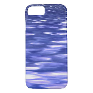Coques Pour iPhone Abstrait #3 : Bleu shimmer