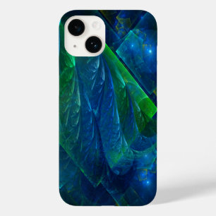 Coque Pour iPhone 14 Abstrait 3D Sea Glass