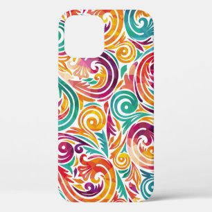 Case-Mate iPhone Case Abstrait arrière - plan coloré. carnaval d'illustr