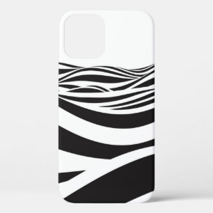 Case-Mate iPhone Case Abstrait arrière - plan des vagues. illusion d'opt