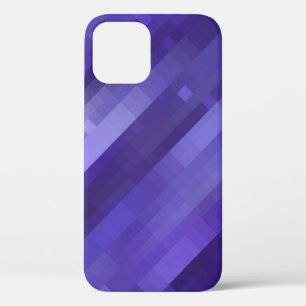 Case-Mate iPhone Case Abstrait brillant en mosaïque violet arrière - pla