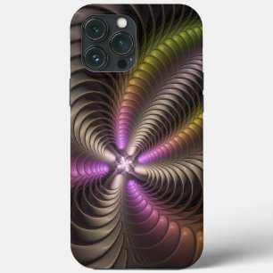 Case-Mate iPhone Case Abstrait brillant Trippy coloré 3D Fractal Art