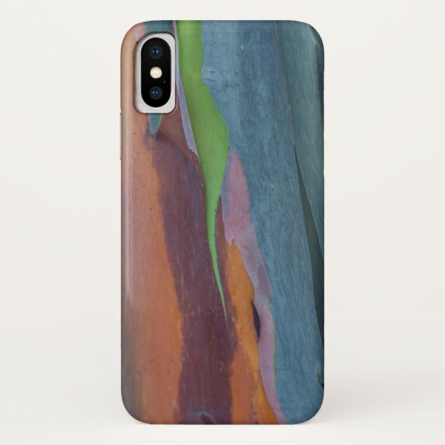 Coques Case-Mate iPhone Abstrait D'Arbre À Gommes Arc-En-Ciel (Dos)