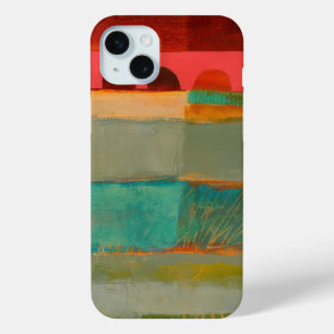 Coque iPhone 15 Mini Abstrait Elegant mixte motif de peinture coloré
