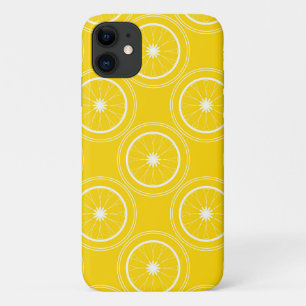 Case-Mate iPhone Case Abstrait jaune clair rétro citron motif