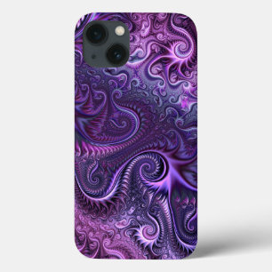 Case-Mate iPhone Case Abstrait Lilac coloré et violet Motif spiral