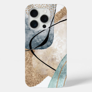 Coque iPhone 15 Pro Abstrait moderne