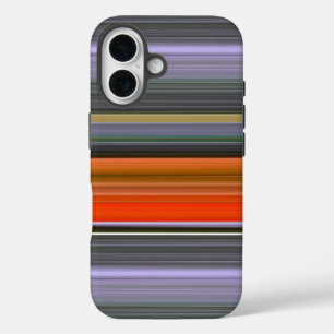 Coque Pour iPhone 16 Abstrait n° 1 : orange et gris