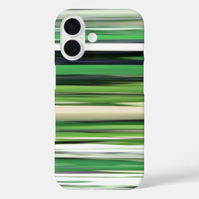 Coques Case-Mate iPhone Abstrait n° 2 : Flou vert (Verso)