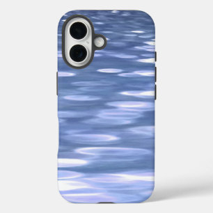 Coque Pour iPhone 16 Abstrait n° 3 : Brillant bleu poudre