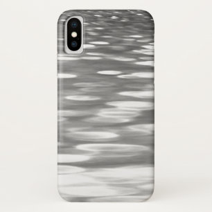 Coques Pour iPhone Abstrait n° 3 : brillant gris argenté