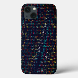 Case-Mate iPhone Case Abstrait numérique multicolore