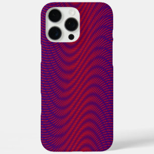 Coques iPhone 16 Pro Max Abstrait Purple & Rouge Psychedélique Tirages Trip
