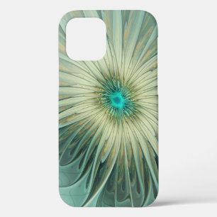 Case-Mate iPhone Case Abstrait Sage Green Imaginaire Fleur Fractal Art