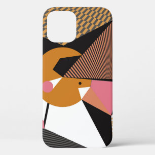 Case-Mate iPhone Case Abstrait triangles modernes arrière - plan motif i
