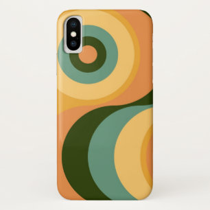 Coque Case-Mate Pour iPhone Abstrait Wavy Colorful Retro