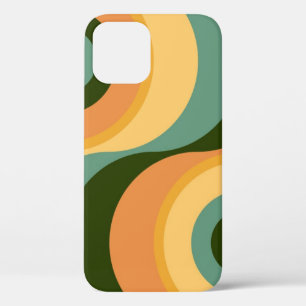 Case-Mate iPhone Case Abstrait Wavy Colorful Retro #3