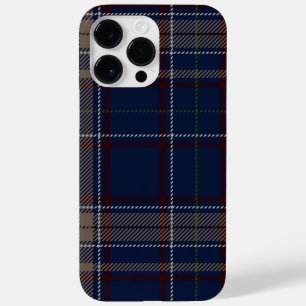 Coque Pour Pour iPhone 14 Pro Max Académique Navy Blue Plaid