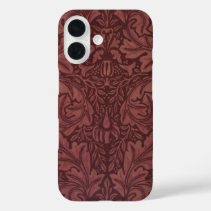 Coque Pour iPhone 16 Acanthus de William Morris, Vintage textile floral